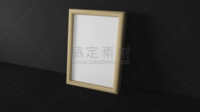 相框,三维图形,空白的,木制,黑色,室内,画廊的开幕式,文件夹,办公室,留白