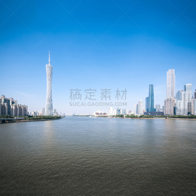 城市天际线,宏伟,留白,无人,户外,滨水,晕影效果,现代,商业金融和工业