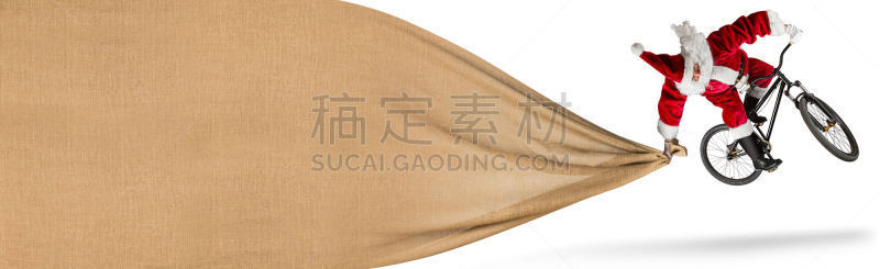 奇异的,圣诞老人,山地车,巨大的,肮脏的,帆布,活力,纹理效果,雪板,运动