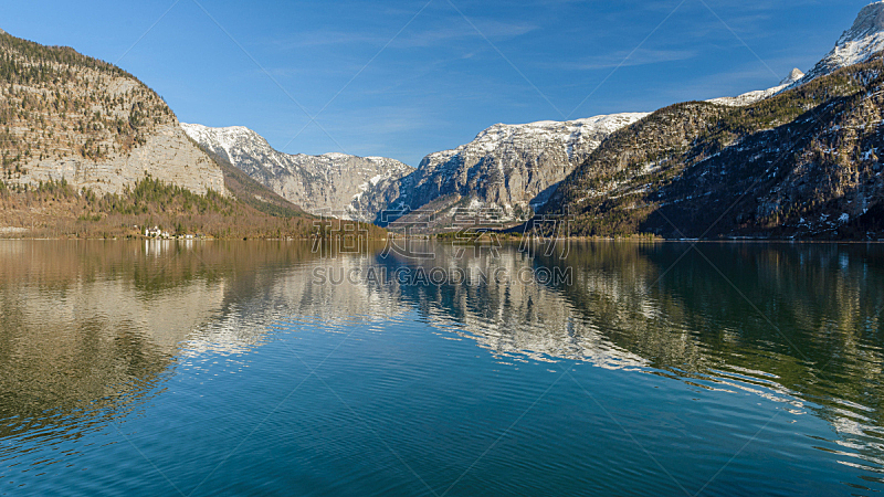 哈尔施塔特湖,奥地利,国内著名景点,旅途,哈尔施塔特,云,池塘,著名景点,湖,夏天