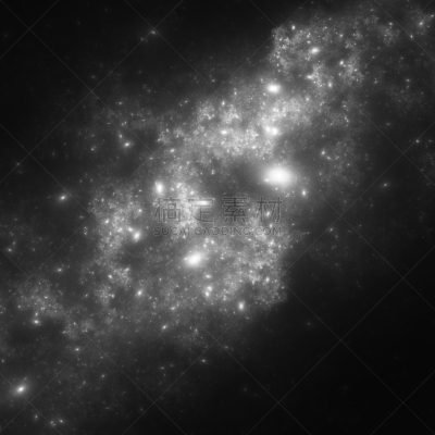 星系,绘画插图,分形,抽象,代表,加莱克斯草,乌拉圭,星云,天空,未来