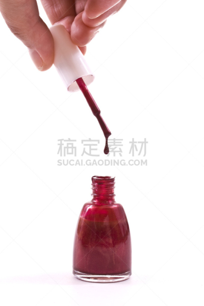 指甲油,垂直画幅,美,女人,彩妆,指甲,表皮,化妆用品,涂料