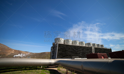 温泉,多代家庭,水平画幅,能源,装管,火山地形,工厂,户外,冰岛国,卡拉夫拉