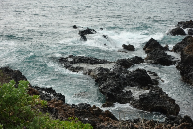 水,岛,岩石,旅途,纯净,泰兹威尔,热带气候,火山岩,私密,水湾