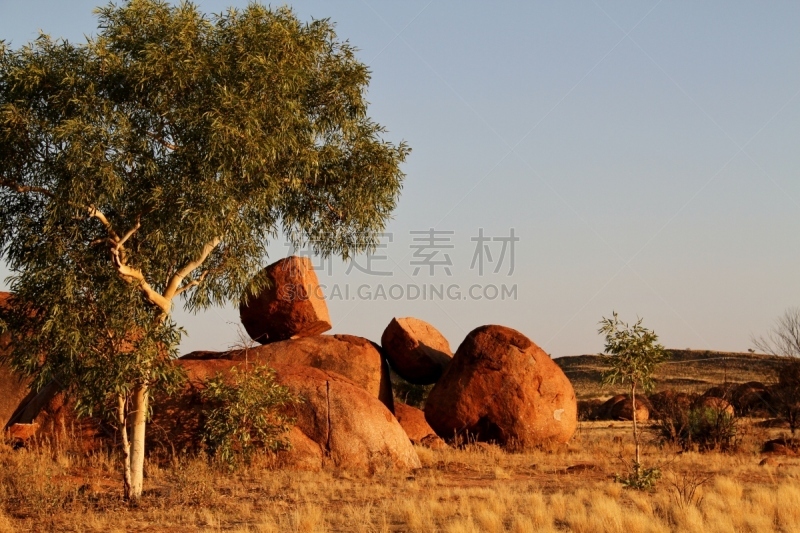 魔鬼大理石,tennant creek,国际野生物保护公园,北领地州,自然,水平画幅,地形,岩石,地质学,无人