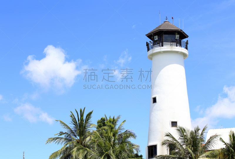 灯塔楼,蓝色,天空,游艇码头,水平画幅,夜晚,符号,旅行者,运输,倒车