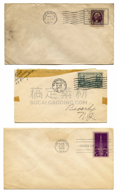 古老的,信封,过时的,绿锈,邮戳,垂直画幅,纹理效果,风化的,无人,古典式