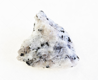 闪长岩,白色,生食,石材,平视角,自然界的状态,一个物体,小的,矿物质,岩石