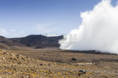 北,火山,瑙鲁赫伊山,熔岩,火山地形,天空,公园,褐色,水平画幅,雪