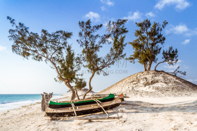 Dunes and wild beach