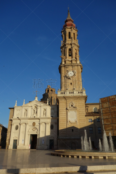 The cathedral of 'La Seo' of Saragossa
