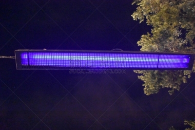 紫外线辐射,紫外线,荧光灯,油橄榄树,电缆,天空,留白,仓库,水平画幅,装管