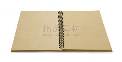螺旋记事本,背景聚焦,纹理效果,螺线,空的,一个物体,背景分离,速写本,信函,活页夹