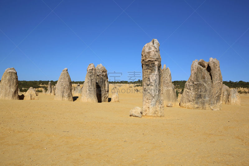 石峰沙漠,尖塔顶峰,自然,西澳大利亚,南邦国家公园,水平画幅,地形,岩石,无人,岩层