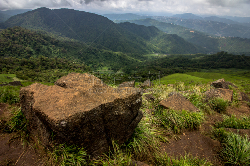 山,曼尼普尔,少量人群,水平画幅,地形,人,户外,徒步旅行,印度,看风景