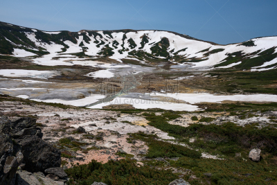 大雪山国家公园,火山喷口,风景,有毒生物体,大雪山,毒霉菌,火山地形,天空,国家公园,水平画幅