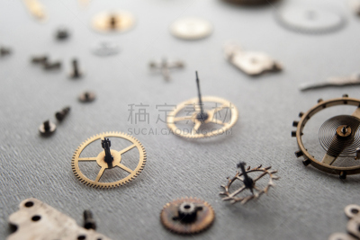 表,桌子,机件,大特写,车轮,钟表匠,水平画幅,小的,腕表,桶