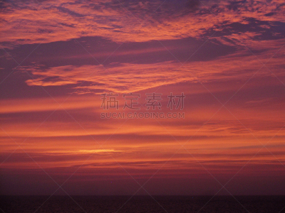 夜晚,红色,背景,天空,自然美,美,新的,风,水平画幅,夏天