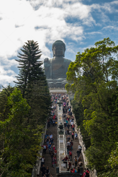 佛,大群动物,垂直画幅,灵性,古董,巨大的,古典式,旅行者,户外