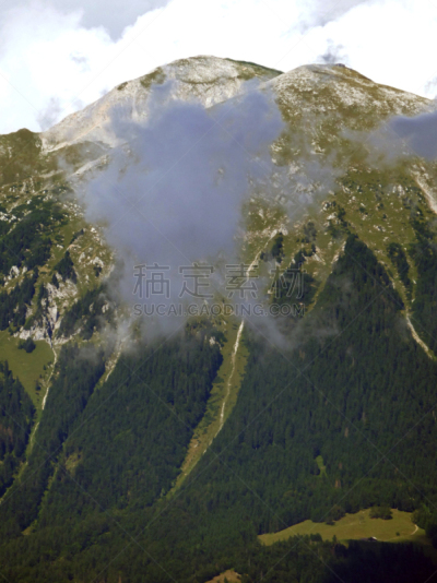 斯洛文尼亚,欧洲,风景,自然美,julian alps,垂直画幅,天空,公园,雪,无人