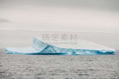 海洋,冰山,南极洲,巨大的,半空中,平顶冰山,南极,水,水平画幅,无人