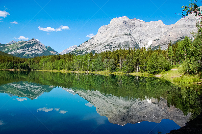 湖,水,山,国内著名景点,对称,奥地利,雪,池塘,蒙大拿州,背景