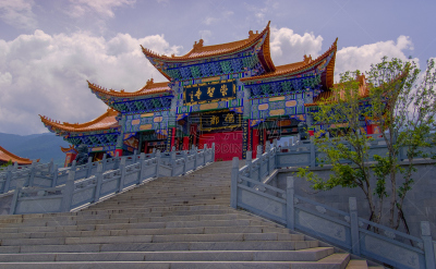 崇圣寺三塔,大理,云南省,建筑结构,佛教,亚洲,建筑外部,图像,无人,中国