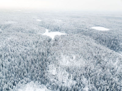雪,湖,芬兰,风景,冬天,森林,航拍视角,寒冷,直升机拍摄,雪山