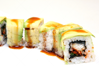 寿司,飞鱼,鱼子酱,碗,自然美,三文鱼,日本食品,传统,菜单,清新