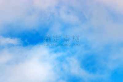 天空,云景,白色,蓝色,抽象,背景,美,风,臭氧层