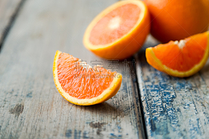 橙子,木制,背景,分离着色,柑橘属,橙色,维生素,清新,切片食物,热带水果