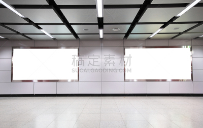 现代,建筑业,布告栏,画廊,留白,水平画幅,墙,消息,无人