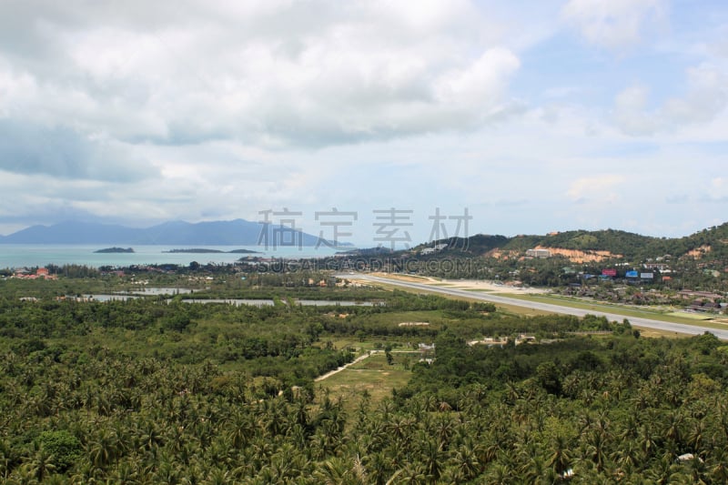 飞机跑道,尼斯,天空,风,高视角,夏天,明亮,都市风景,白色,彩色图片