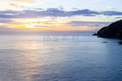 蓝塔岛,泰国,海滩,甲米,安达曼海,在上面,鸡尾酒,自然美,黎明,水