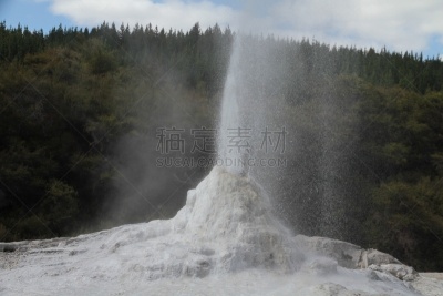 罗托鲁阿,新西兰,部分,一只动物,水,水平画幅,lake tarawera,无人,火山地形,户外
