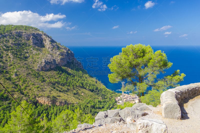 sierra de tramuntana,马略卡,西班牙,风景,自然美,巴利阿里群岛,自然,水平画幅,山,无人