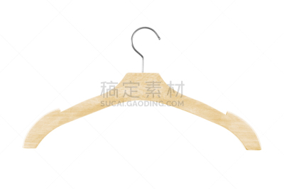 木制,吊钩,悬挂的,衣服,背景,彩色图片,空的,一个物体,背景分离,纺织品