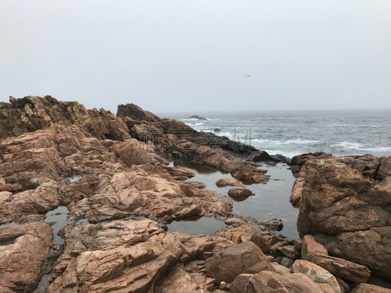 海滩,海景,卢博灯塔,商用码头,海港,云,海浪,约克,自然美,海岸线