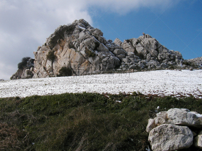 雪,高架铁路铁轨,艾尔托克尔自然保护区,天空,度假胜地,水平画幅,山,无人,户外,运动