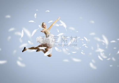 芭蕾舞者,女孩,女人,水平画幅,芭蕾舞,成年的,舞台,舞蹈,白人,表演艺术活动
