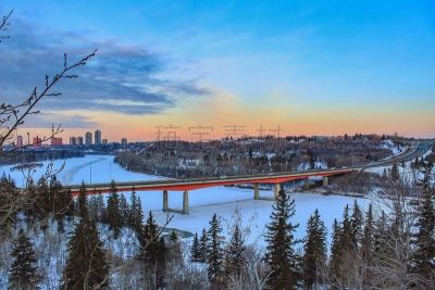 城市,全景,城市生活,云景,云,雪,北萨克其万河,加拿大,色彩鲜艳,自然美