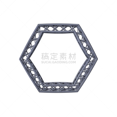 边框,绘画插图,三维图形,申请表,六边形,未来,形状,无人,符号,金属