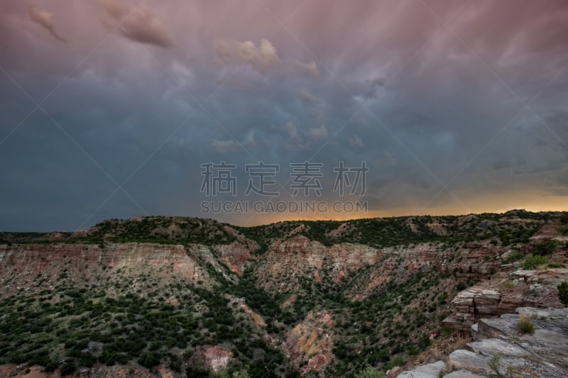 峡谷,帕洛杜罗峡谷州立公园,开端,在上面,天空,水平画幅,无人,户外,石材,自然公园