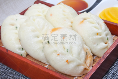 饺子,韩国食物,自助餐,水平画幅,传统,膳食,裙尾,特写,肉,面包