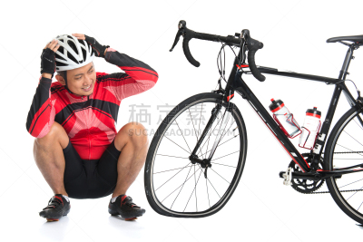 漏气轮胎,膨胀,风,车轮,头痛,体育比赛,骑自行车,水平画幅,人,决心