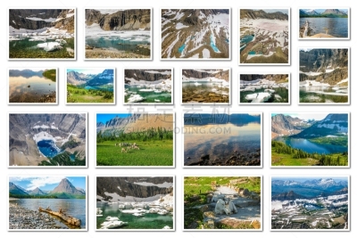 抽象拼贴画,国内著名景点,健康保健,两个物体,背景分离,药,山口,一个人,雪,公园