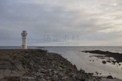 灯塔楼,阿克拉内斯,水,天空,六月,地名,水平画幅,无人,古老的,大西洋