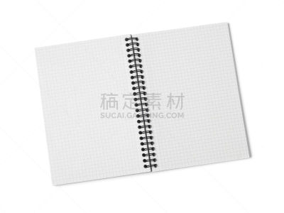 白色,活页夹,分离着色,留白,新的,水平画幅,无人,干净,开着的,个人备忘录