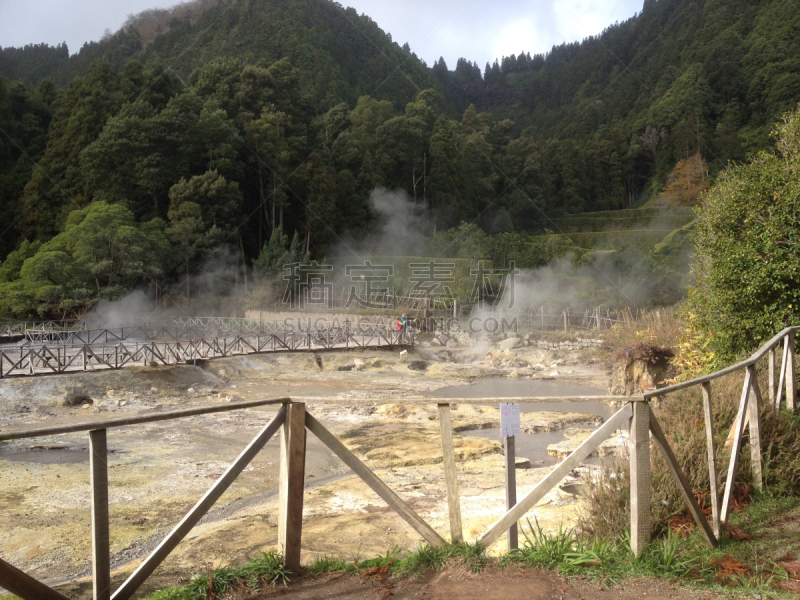 圣米高岛,火山喷口,葡萄牙,弗纳斯山谷,自然,圣迈古尔郡,圣米格尔德阿连德,圣米格尔,水平画幅,大西洋群岛