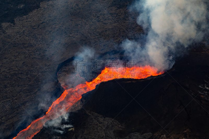 几劳亚活火山,皮尔,户外,红色,著名景点,自然美,热,危险,科学,地质学